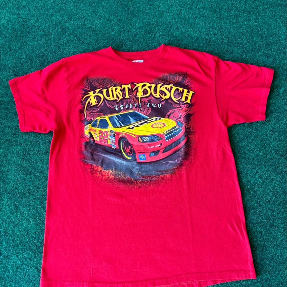 Kurt Busch NASCAR Tee Unworn!